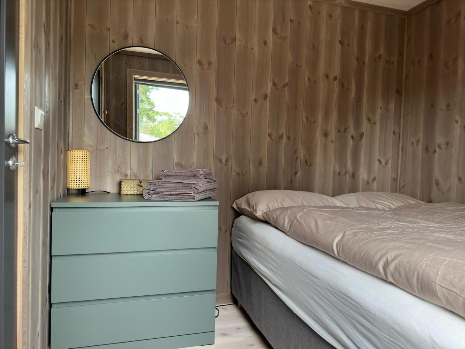 Modern Northern Lights Cabin Drangedal Zewnętrze zdjęcie